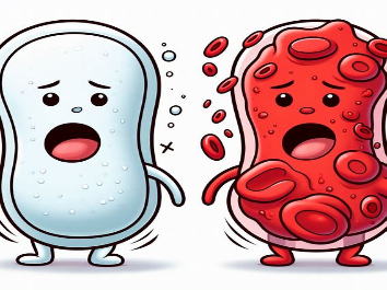 Blood cell morphology and COVID-19 clinical course, severity, and outcome