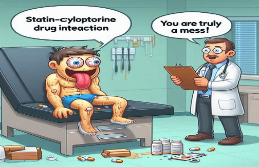 Asymptomatic COVID-19 Infection-Induced Rhabdomyolysis in the Backdrop of Statin-Cyclosporine Drug Interaction