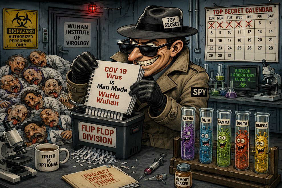 CIA Official Confirms Agency Flip-Flopped Over COVID-19 Origins Over Five-Day Period