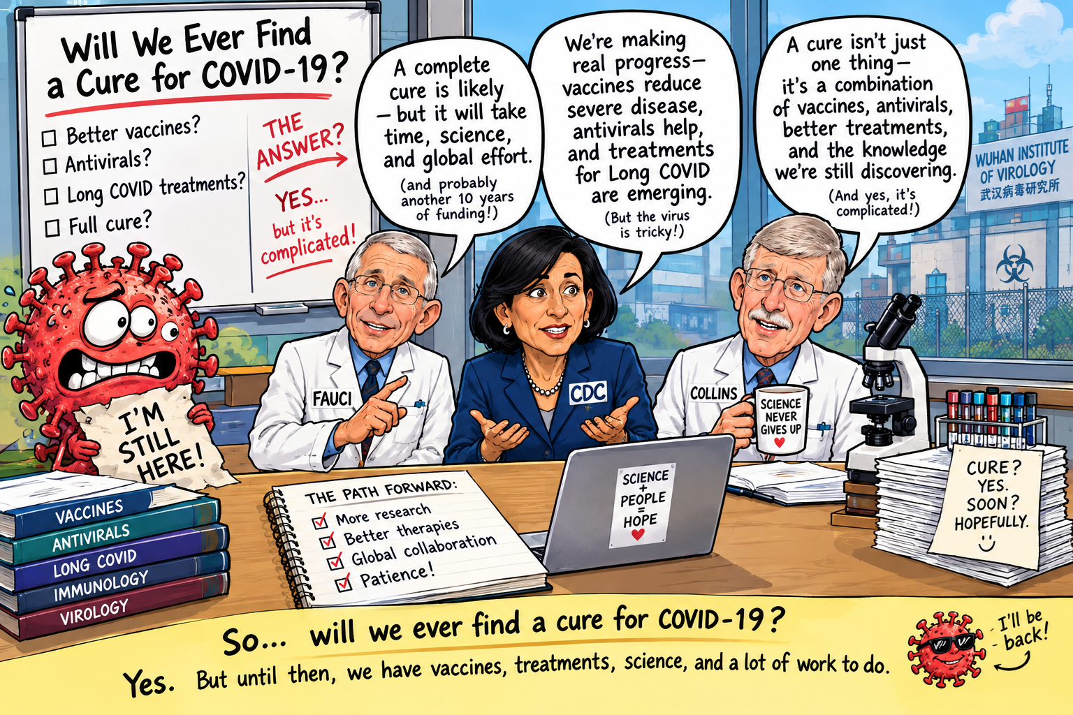 Will We Ever Find a Cure for COVID-19?