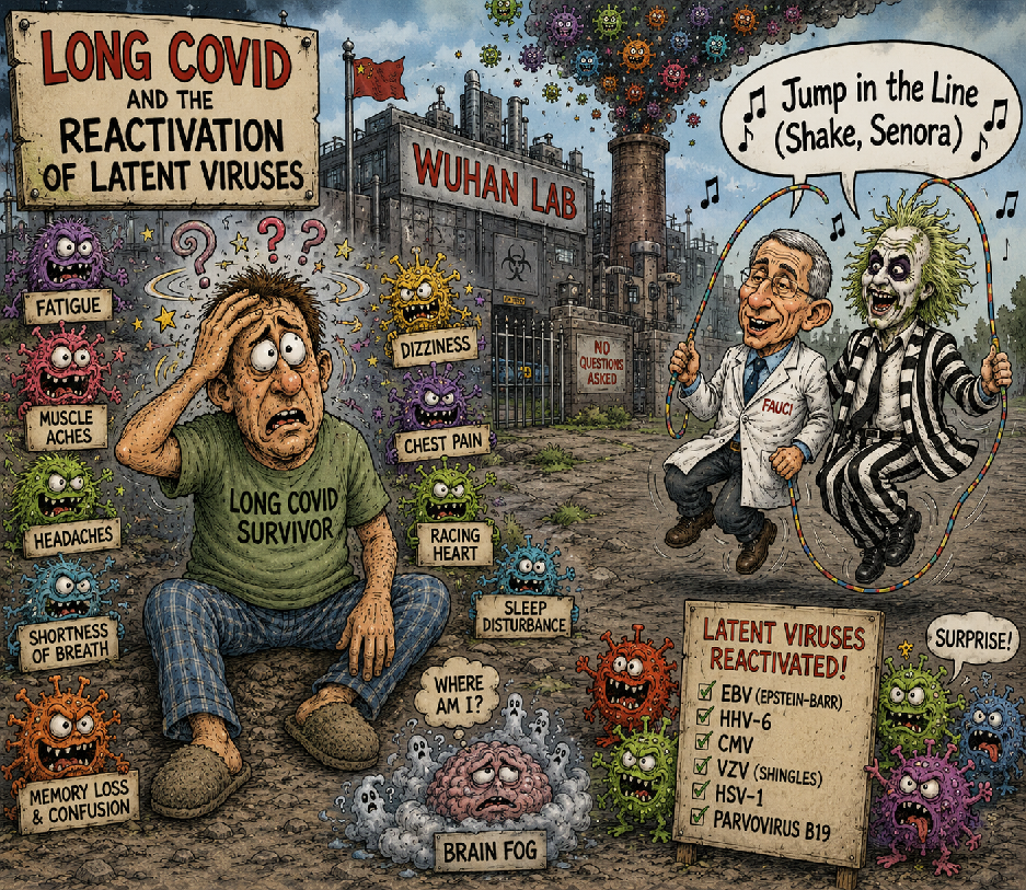 Long COVID and the Reactivation of Latent Viruses